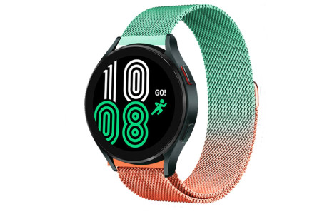 Newface Watch 4 Metal Mıknatıslı Kordon - Turuncu-Yeşil