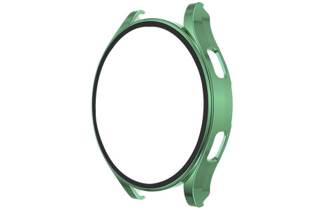 Newface Watch 5 Pro 45mm Wall Camlı Kasa Ekran Koruyucu - Koyu Yeşil