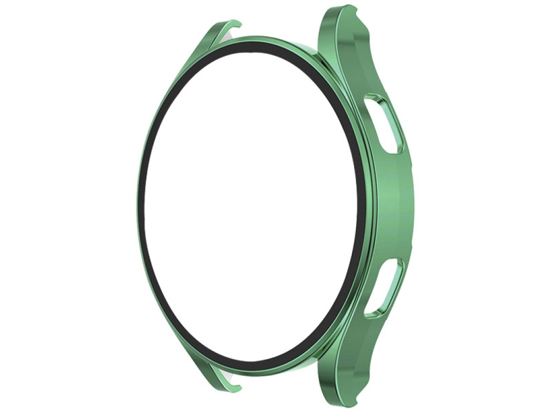 Newface Watch 5 Pro 45mm Wall Camlı Kasa Ekran Koruyucu - Koyu Yeşil