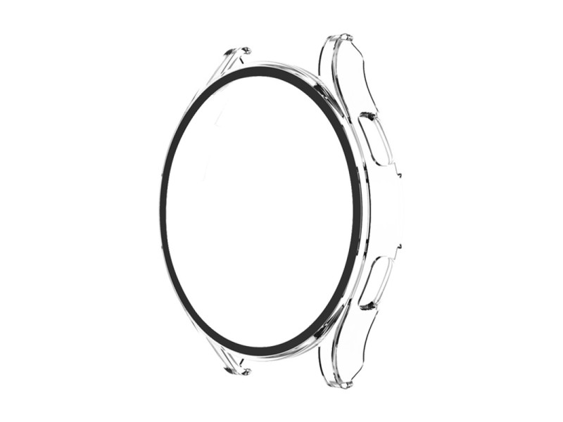 Newface Watch 5 Pro 45mm Wall Camlı Kasa Ekran Koruyucu - Şeffaf