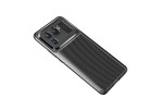Newface Xiaomi Mi 11 Ultra Kılıf Focus Karbon Silikon - Siyah