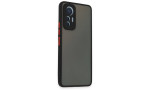Newface Xiaomi Mi 12 Lite Kılıf Montreal Silikon Kapak - Siyah