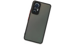 Newface Xiaomi Mi 12 Lite Kılıf Montreal Silikon Kapak - Siyah