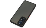 Newface Xiaomi Mi 12 Lite Kılıf Montreal Silikon Kapak - Siyah