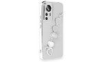 Newface Xiaomi Mi 12T Pro Kılıf Esila Silikon - Beyaz