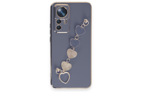 Newface Xiaomi Mi 12T Pro Kılıf Esila Silikon - Gri