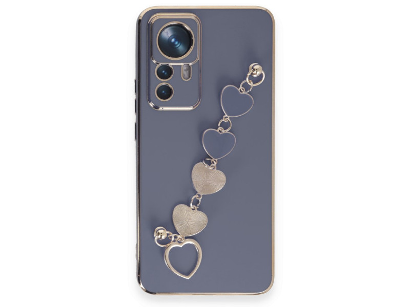 Newface Xiaomi Mi 12T Pro Kılıf Esila Silikon - Gri