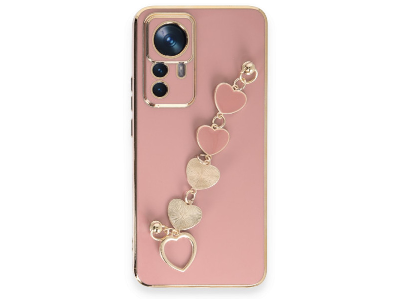 Newface Xiaomi Mi 12T Pro Kılıf Esila Silikon - Pudra
