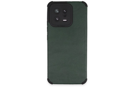 Newface Xiaomi Mi 13 Kılıf Loop Deri Silikon - Yeşil