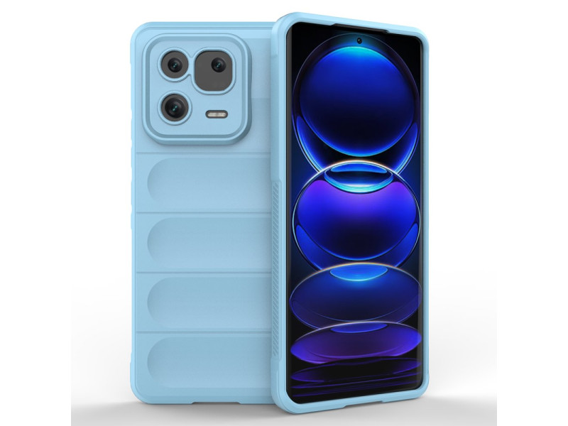 Newface Xiaomi Mi 13 Kılıf Optimum Silikon - Sky Blue