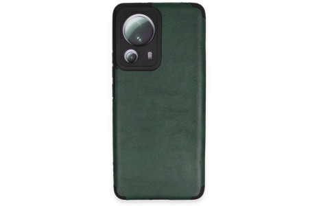 Newface Xiaomi Mi 13 Lite Kılıf Loop Deri Silikon - Yeşil