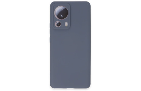 Newface Xiaomi Mi 13 Lite Kılıf Nano içi Kadife Silikon - Gri