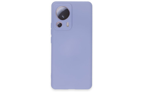 Newface Xiaomi Mi 13 Lite Kılıf Nano içi Kadife Silikon - Lila