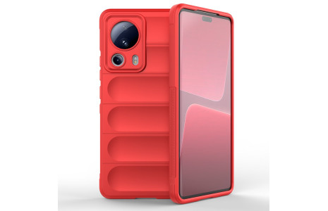 Newface Xiaomi Mi 13 Lite Kılıf Optimum Silikon - Kırmızı