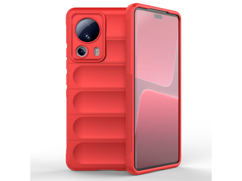 Newface Xiaomi Mi 13 Lite Kılıf Optimum Silikon - Kırmızı
