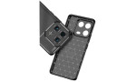 Newface Xiaomi Mi 13 Pro Kılıf Focus Karbon Silikon - Siyah