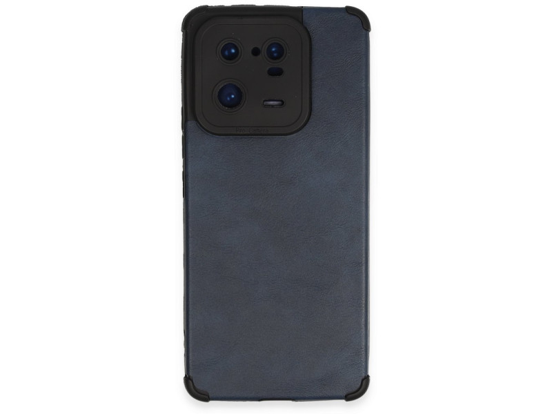 Newface Xiaomi Mi 13 Pro Kılıf Loop Deri Silikon - Lacivert