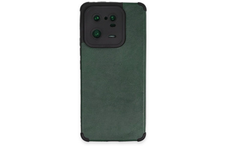 Newface Xiaomi Mi 13 Pro Kılıf Loop Deri Silikon - Yeşil