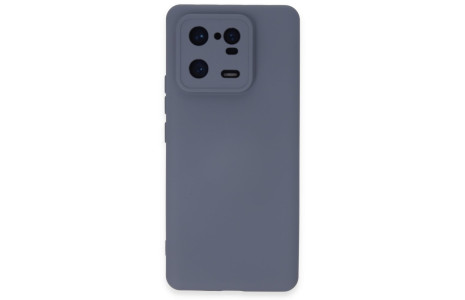 Newface Xiaomi Mi 13 Pro Kılıf Nano içi Kadife Silikon - Gri