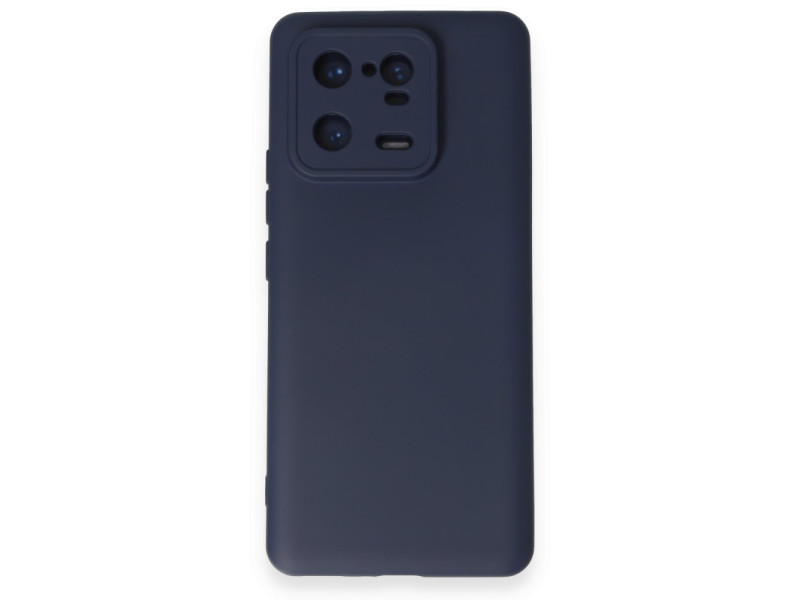 Newface Xiaomi Mi 13 Pro Kılıf Nano içi Kadife Silikon - Lacivert
