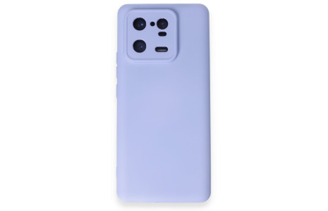 Newface Xiaomi Mi 13 Pro Kılıf Nano içi Kadife Silikon - Lila