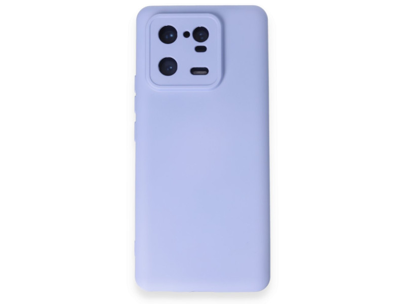 Newface Xiaomi Mi 13 Pro Kılıf Nano içi Kadife Silikon - Lila