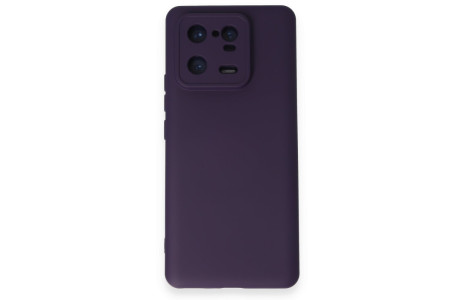 Newface Xiaomi Mi 13 Pro Kılıf Nano içi Kadife Silikon - Mor