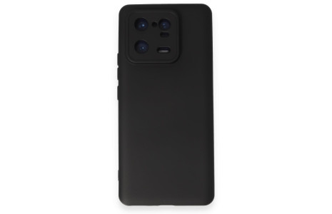 Newface Xiaomi Mi 13 Pro Kılıf Nano içi Kadife Silikon - Siyah