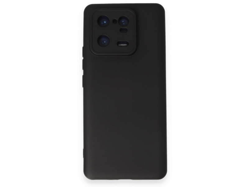 Newface Xiaomi Mi 13 Pro Kılıf Nano içi Kadife Silikon - Siyah