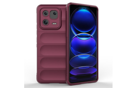 Newface Xiaomi Mi 13 Pro Kılıf Optimum Silikon - Bordo