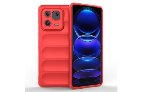 Newface Xiaomi Mi 13 Pro Kılıf Optimum Silikon - Kırmızı