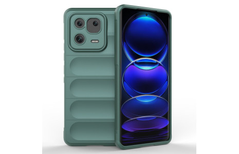 Newface Xiaomi Mi 13 Pro Kılıf Optimum Silikon - Koyu Yeşil