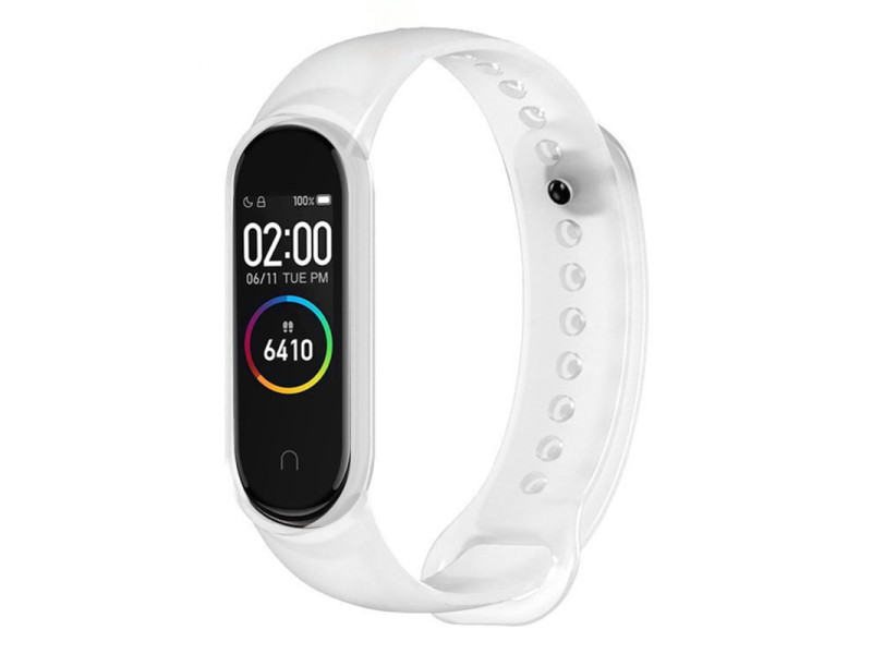 Newface Xiaomi Mi Band 4 Klasik Kordon - Şeffaf