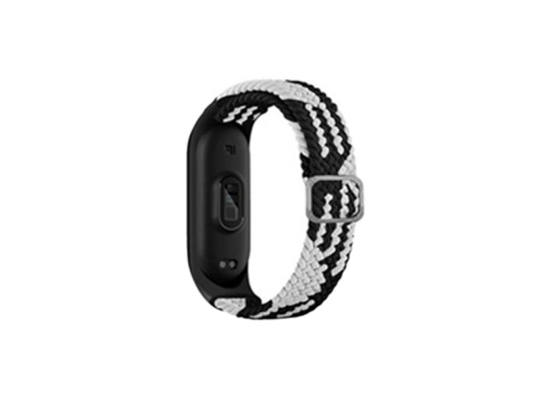 Newface Xiaomi Mi Band 4 Star Kordon - Siyah-Beyaz