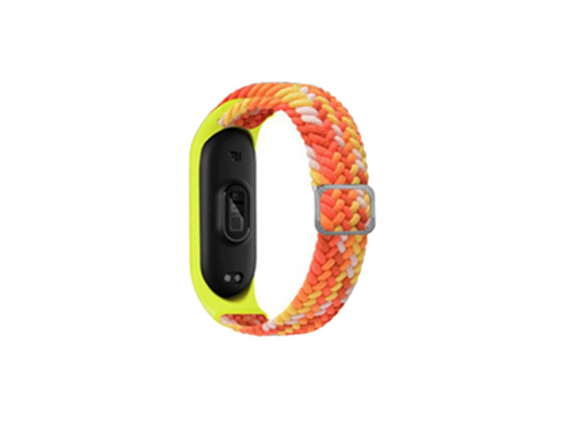 Newface Xiaomi Mi Band 4 Star Kordon - Turuncu-Sarı