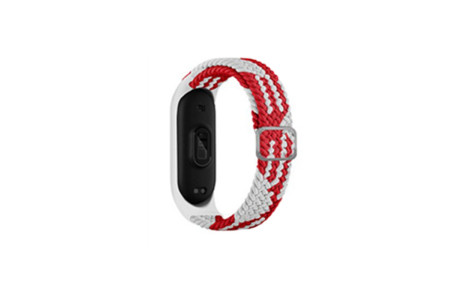 Newface Xiaomi Mi Band 7 Star Kordon - Beyaz-Kırmızı