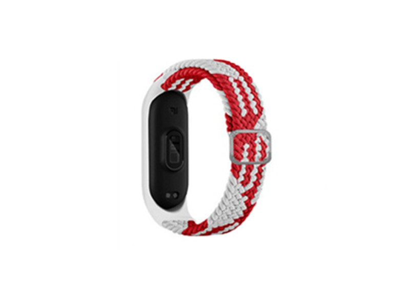Newface Xiaomi Mi Band 7 Star Kordon - Beyaz-Kırmızı