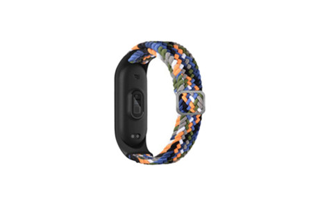 Newface Xiaomi Mi Band 7 Star Kordon - Gri-Turuncu