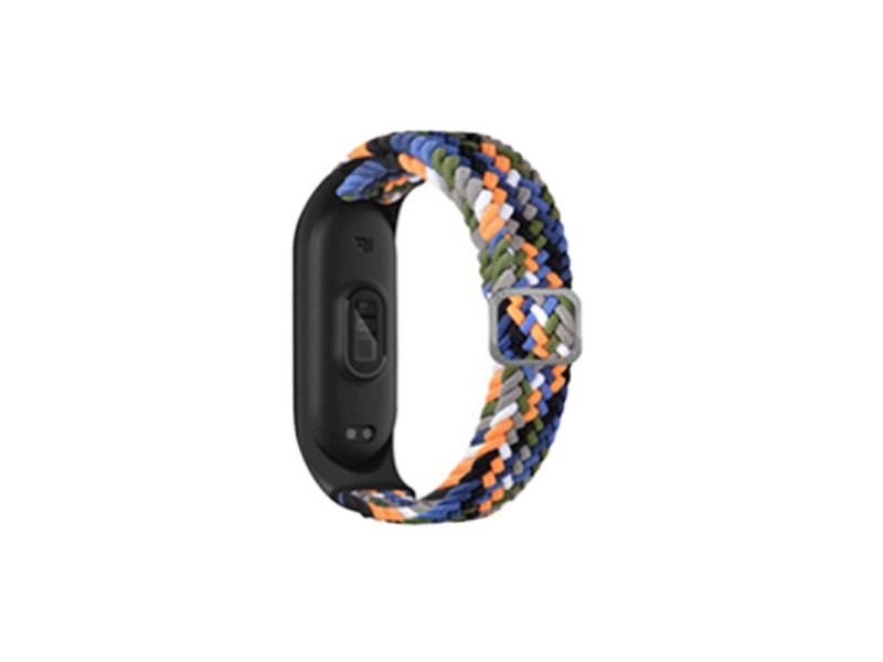 Newface Xiaomi Mi Band 7 Star Kordon - Gri-Turuncu