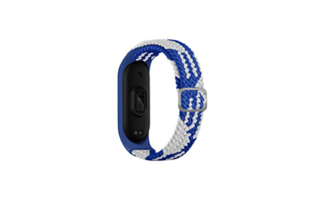 Newface Xiaomi Mi Band 7 Star Kordon - Mavi-Beyaz