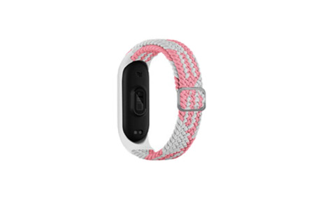 Newface Xiaomi Mi Band 7 Star Kordon - Pembe-Beyaz