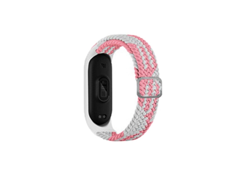 Newface Xiaomi Mi Band 7 Star Kordon - Pembe-Beyaz