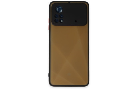 Newface Xiaomi Poco X4 Pro 5G Kılıf Montreal Silikon Kapak - Siyah