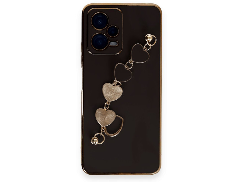 Newface Xiaomi Poco X5 5G Kılıf Esila Silikon - Siyah