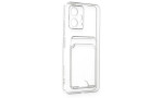 Newface Xiaomi Poco X5 5G Kılıf Kart Şeffaf Silikon - Şeffaf