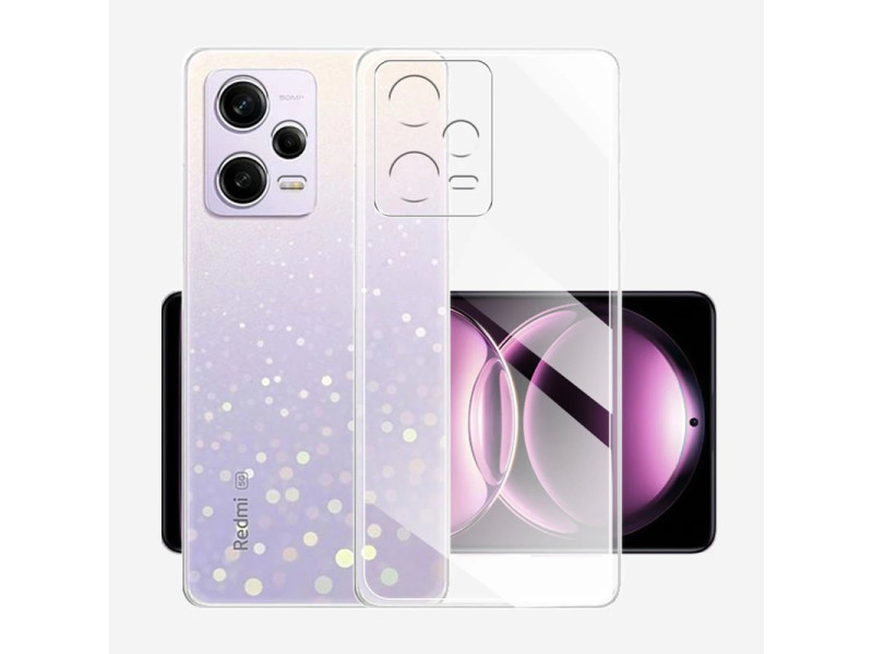 Newface Xiaomi Poco X5 5G Kılıf Lüx Şeffaf Silikon