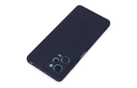 Newface Xiaomi Poco X5 5G Kılıf Nano içi Kadife Silikon - Lacivert