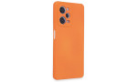 Newface Xiaomi Poco X5 5G Kılıf Nano içi Kadife Silikon - Turuncu