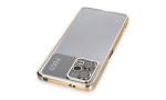 Newface Xiaomi Poco X5 5G Kılıf Razer Lensli Silikon - Gold