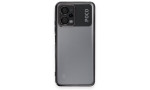 Newface Xiaomi Poco X5 5G Kılıf Razer Lensli Silikon - Siyah